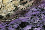 Beautiful, Purple, Polished Charoite Slab - Siberia #115017-1